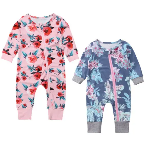 Newborn Baby Girls Clothing Flower Romper Jumpsuit Long Sleeve Cute Floral Pants Outfits Casual Clothes Baby Girl 0-24M
Newborn Baby Girls Clothing Flower Romper Jumpsuit Long Sleeve Cute Floral Pants Outfits Casual Clothes Baby Girl 0-24M