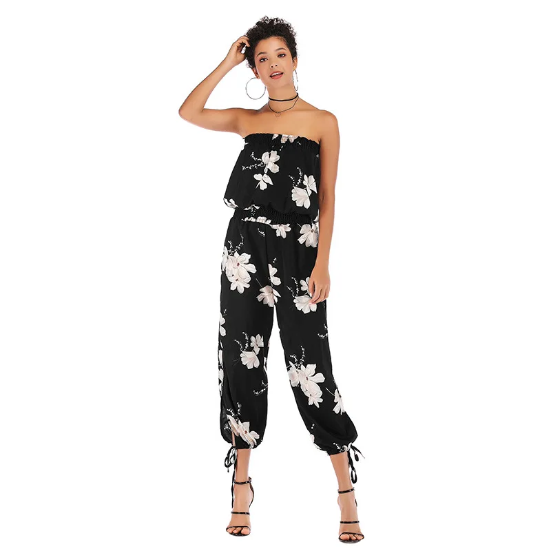 Women's Jumpsuit Backless Print Off Shoulder Chiffon Jumpsuits Women Elegant Boho Folarl Summer Long Rompers Womens Jumpsuit
Women's Jumpsuit Backless Print Off Shoulder Chiffon Jumpsuits Women Elegant Boho Folarl Summer Long Rompers Womens Jumpsuit