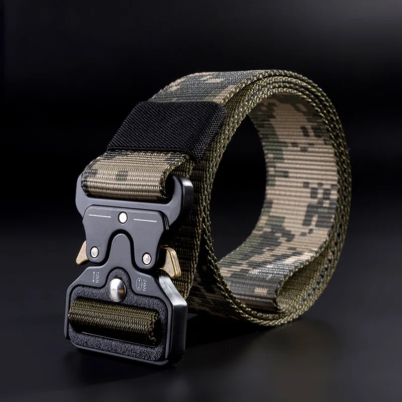 Tactical Belts Nylon Military Waist Belt with Metal Buckle Adjustable Heavy Duty Training Waist Belt Hunting Accessories
Tactical Belts Nylon Military Waist Belt with Metal Buckle Adjustable Heavy Duty Training Waist Belt Hunting Accessories