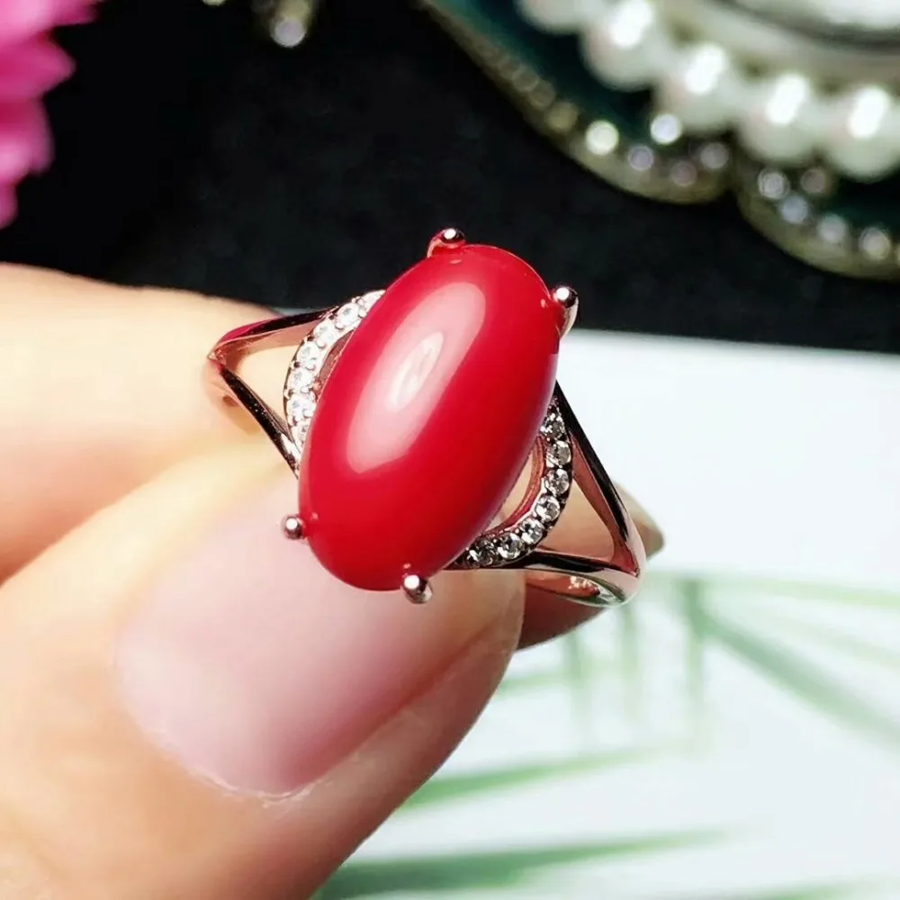 shilovem 925 sterling silver real Natural red coral rings fine Jewelry wedding women trendy open party gift 8*12mm jcj081209agsh
shilovem 925 sterling silver real Natural red coral rings fine Jewelry wedding women trendy open party gift 8*12mm jcj081209agsh