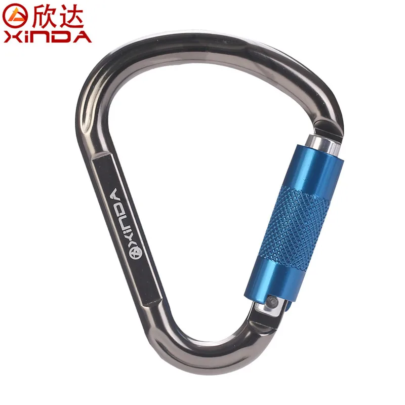 XINDA High Quality Professional Safety Master Lock Pear-Shape Screw Gates Buckle Lock Carabiner Rock Climbing Equipment Outdoor
XINDA High Quality Professional Safety Master Lock Pear-Shape Screw Gates Buckle Lock Carabiner Rock Climbing Equipment Outdoor