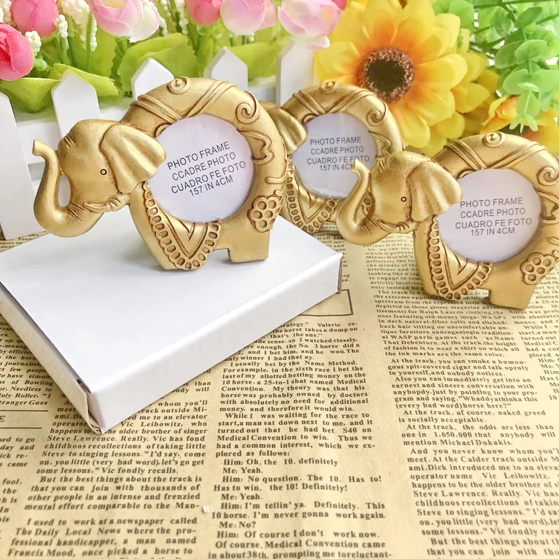 200PCS Lucky Gold Elephant Photo Frame Place Card Holder Indian Themed Wedding Party Return Giveaway For Guest
200PCS Lucky Gold Elephant Photo Frame Place Card Holder Indian Themed Wedding Party Return Giveaway For Guest