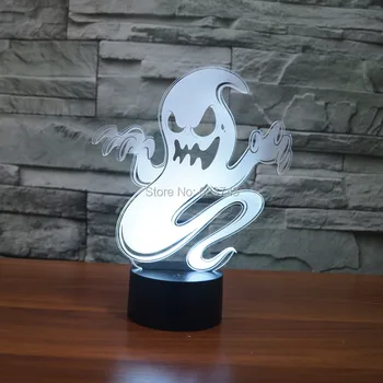 Free Shipping Color changing Flashing Talisman Acrylic 3D Evil Specter LED Night Light touch sensitive LED wicked Ghost USB Lamp
Free Shipping Color changing Flashing Talisman Acrylic 3D Evil Specter LED Night Light touch sensitive LED wicked Ghost USB Lamp
