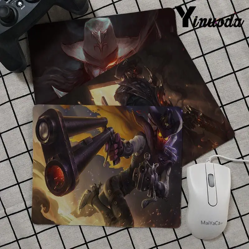 Yinuoda High Noon Lucian League of Legends Rubber Mouse Durable Desktop Mousepad Top Selling Wholesale Gaming Pad mouse
Yinuoda High Noon Lucian League of Legends Rubber Mouse Durable Desktop Mousepad Top Selling Wholesale Gaming Pad mouse