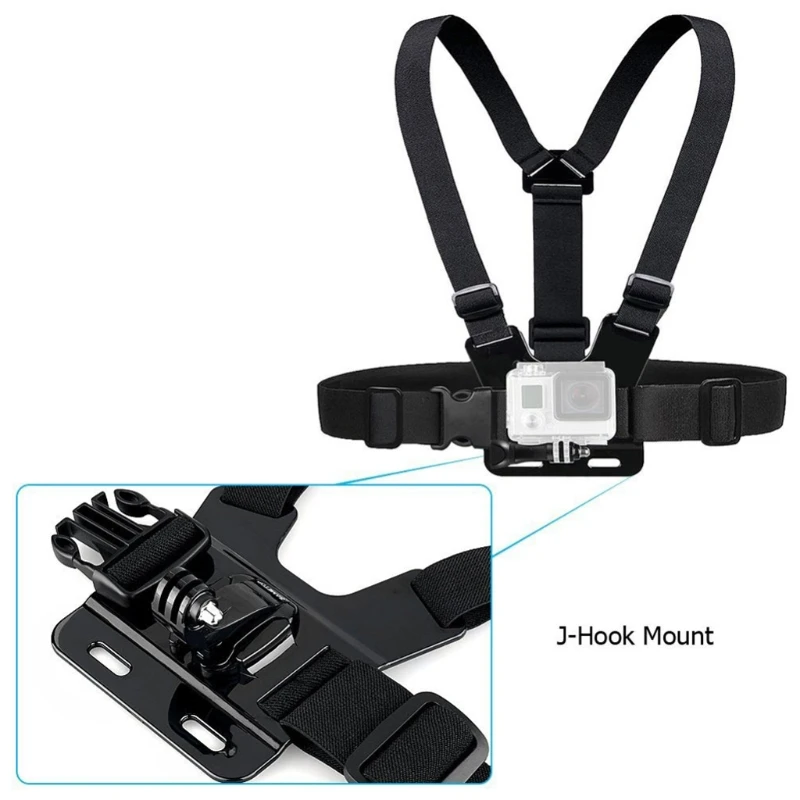 OOTDTY 2PCS J-Hook Head Chest Mount Strap GoPro Hero 1 2 3 Camera Accessories Set Kit
OOTDTY 2PCS J-Hook Head Chest Mount Strap GoPro Hero 1 2 3 Camera Accessories Set Kit