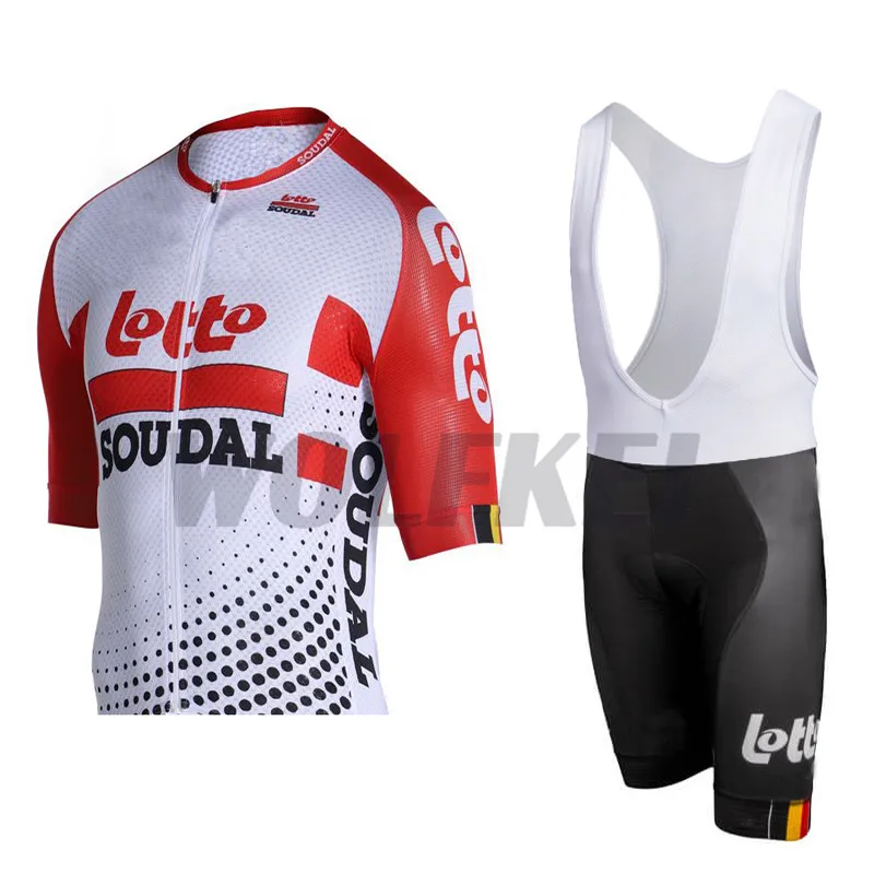 2019 Lotto Soudal Pro Team Summer cycling jersey bib shorts kit Mountain bicycle wear Outdoor Cycling Clothing
2019 Lotto Soudal Pro Team Summer cycling jersey bib shorts kit Mountain bicycle wear Outdoor Cycling Clothing