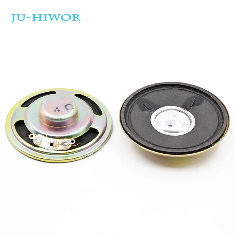 2pcs 4 Ohm 3W Loudspeaker 50MM Speaker 18MM Internal Magnet Cone Paper Silvery Bright Cap Height 13MM
2pcs 4 Ohm 3W Loudspeaker 50MM Speaker 18MM Internal Magnet Cone Paper Silvery Bright Cap Height 13MM