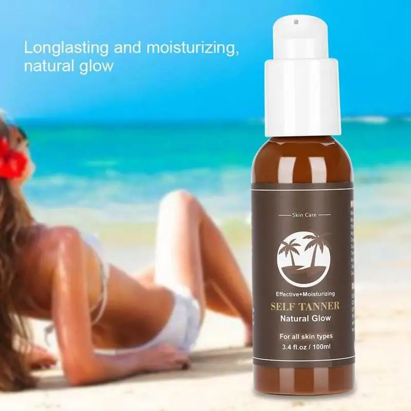 Summer Suntan Cream Color Stay Bronze Self Sun Tan Tanning Enhance Day Tanning Cream Natural Bronzer Sunscreen Tanner Lotion
Summer Suntan Cream Color Stay Bronze Self Sun Tan Tanning Enhance Day Tanning Cream Natural Bronzer Sunscreen Tanner Lotion