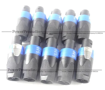 10pcs/lot 4-core Speakon connector speaker plug for Neutrik NL4FC Professional
10pcs/lot 4-core Speakon connector speaker plug for Neutrik NL4FC Professional