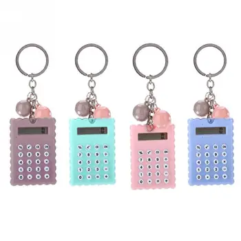 Mini Portable Cute Cookies Style Key Chain Calculator Candy Color Pocket Calculator
Mini Portable Cute Cookies Style Key Chain Calculator Candy Color Pocket Calculator