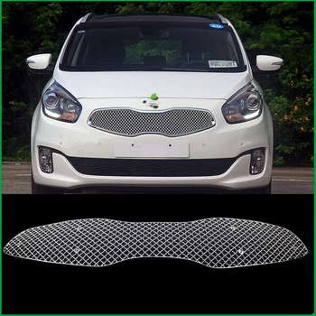Car styling Stainless Steel Front Bumper Honeycomb Grille For Kia Carens 2013 2014 2015 Center grill Cover Trim Accessories
Car styling Stainless Steel Front Bumper Honeycomb Grille For Kia Carens 2013 2014 2015 Center grill Cover Trim Accessories