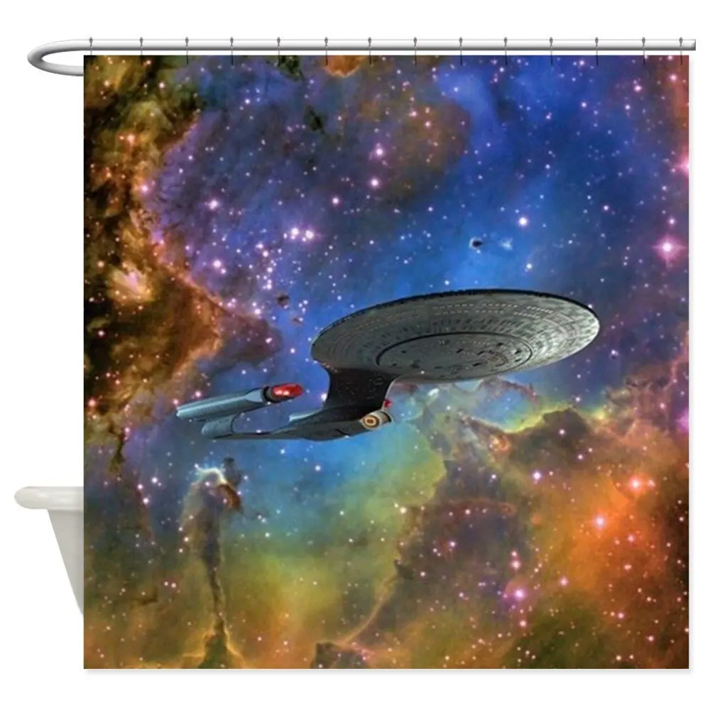 STARTREK 1701D EAGLE NEBULA Decorative Fabric Shower Curtain Waterproof Polyester Fabric 8 Sizes Shower Curtain 12 Hooks
STARTREK 1701D EAGLE NEBULA Decorative Fabric Shower Curtain Waterproof Polyester Fabric 8 Sizes Shower Curtain 12 Hooks