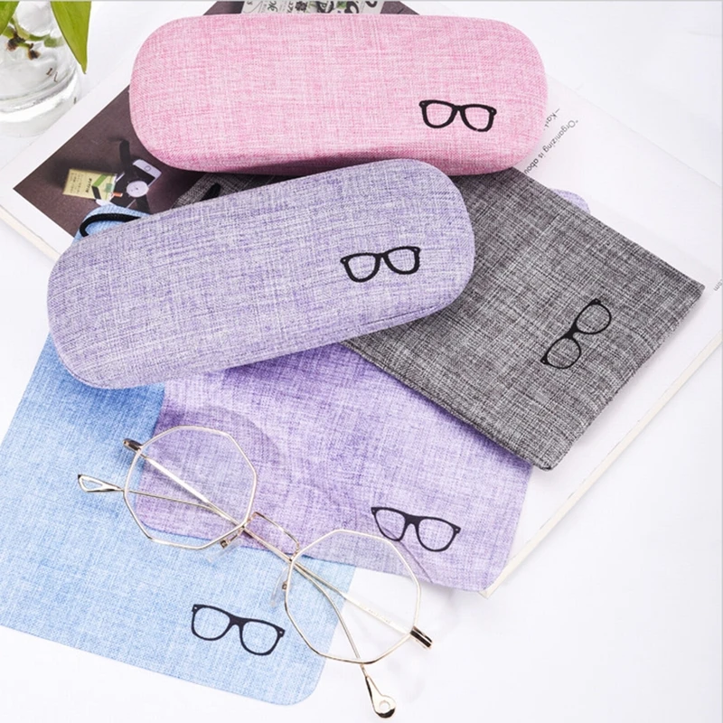 1PC Retro Linen Eye Glasses Case Eye Glasses Hard Shell Protector Reading Eyewear Case Sunglasses Box Case Fresh Style New
1PC Retro Linen Eye Glasses Case Eye Glasses Hard Shell Protector Reading Eyewear Case Sunglasses Box Case Fresh Style New