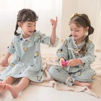 2019 spring summer new princess nightgowns for children girl baby print ruffles sleep dress kids cotton home clothes ws253
2019 spring summer new princess nightgowns for children girl baby print ruffles sleep dress kids cotton home clothes ws253