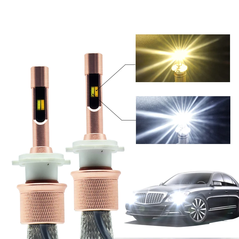 Pecham 1Set 80W LED Car External Lights 3000k 6000K 11000LM H7 H4 Car Headlight Driving Lamp Bulb Fog Head Light Carro Levou Ce
Pecham 1Set 80W LED Car External Lights 3000k 6000K 11000LM H7 H4 Car Headlight Driving Lamp Bulb Fog Head Light Carro Levou Ce