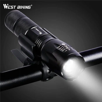 WEST BIKING Bicycle Focus Flashlight Torch Zoom USB Rechargeable LED 3 Modes Outdoor Cycling Lamp Portable Waterproof Bike Light
WEST BIKING Bicycle Focus Flashlight Torch Zoom USB Rechargeable LED 3 Modes Outdoor Cycling Lamp Portable Waterproof Bike Light