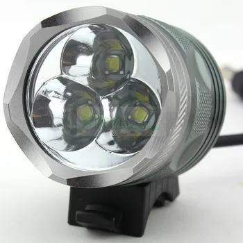 2 in1 Bike Light Headlight Headlamp 3 x XML XM-L T6 LED 3800 Lumens Waterproof Bicycle Light + 8.4v Battery Pack + Charger
2 in1 Bike Light Headlight Headlamp 3 x XML XM-L T6 LED 3800 Lumens Waterproof Bicycle Light + 8.4v Battery Pack + Charger