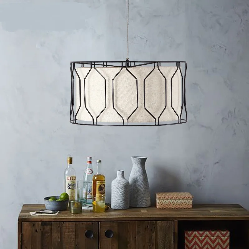 Nordic simple creative Pendant Lights bedroom study room iron art fabric lamp suction hanging dual purpose Restaurant lamp ZL91
Nordic simple creative Pendant Lights bedroom study room iron art fabric lamp suction hanging dual purpose Restaurant lamp ZL91