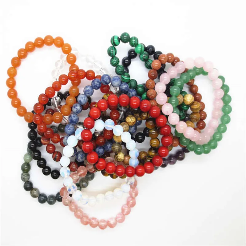 10pcs\lot Natural Fashion Bracelets man jewelry Round beads Quartz stone bracelet & bangle
10pcs\lot Natural Fashion Bracelets man jewelry Round beads Quartz stone bracelet & bangle
