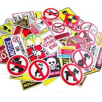 50 pcs/pack Do not repeat warning theme cross-border hot sale stickers car computer car bicycle waterproof decorative sticker
50 pcs/pack Do not repeat warning theme cross-border hot sale stickers car computer car bicycle waterproof decorative sticker