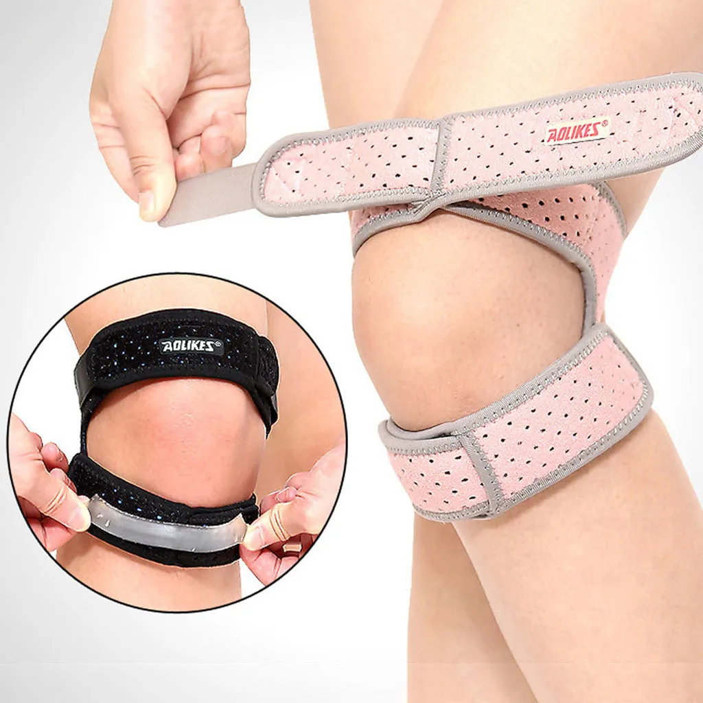 1PCS Sports Kneepad Double Patellar Knee Patella Tendon Support Strap Brace Pad Protector Open Knee Wrap Strap Band #YL10
1PCS Sports Kneepad Double Patellar Knee Patella Tendon Support Strap Brace Pad Protector Open Knee Wrap Strap Band #YL10