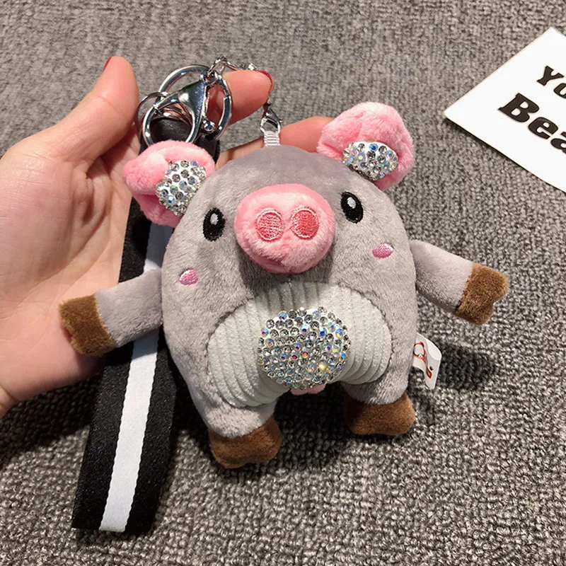 1pcs Cute Pig Keychain for Women Girl Wallet Keychain Car Plush Key Keychains Key Ring Holder Key Pendant for Bag Backpack Gift
1pcs Cute Pig Keychain for Women Girl Wallet Keychain Car Plush Key Keychains Key Ring Holder Key Pendant for Bag Backpack Gift
