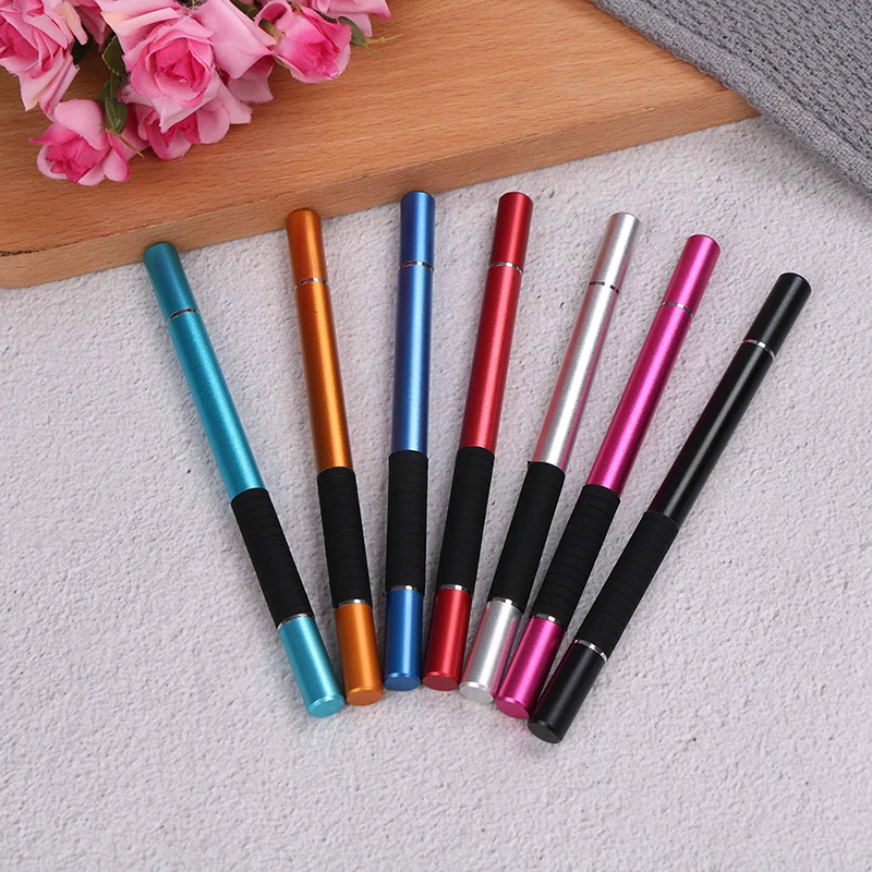 New 2 in 1 Mutilfuction Fine Point Round Tip Touch Screen Pen Capacitive Stylus Pen For iPad iPhone All Mobile Phones Tablet
New 2 in 1 Mutilfuction Fine Point Round Tip Touch Screen Pen Capacitive Stylus Pen For iPad iPhone All Mobile Phones Tablet