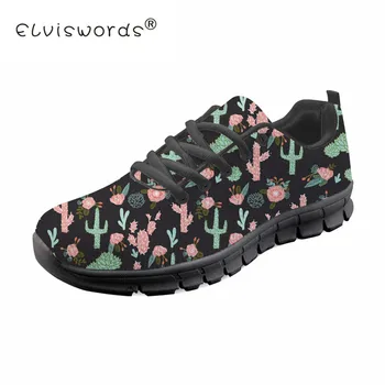 2018 NEW Fashion Cactus Flowers 3D Print Women's Shoes Casual Flats Ladies Sneakers Shoes Female Comfortable Walking ELVISWORDS
2018 NEW Fashion Cactus Flowers 3D Print Women's Shoes Casual Flats Ladies Sneakers Shoes Female Comfortable Walking ELVISWORDS