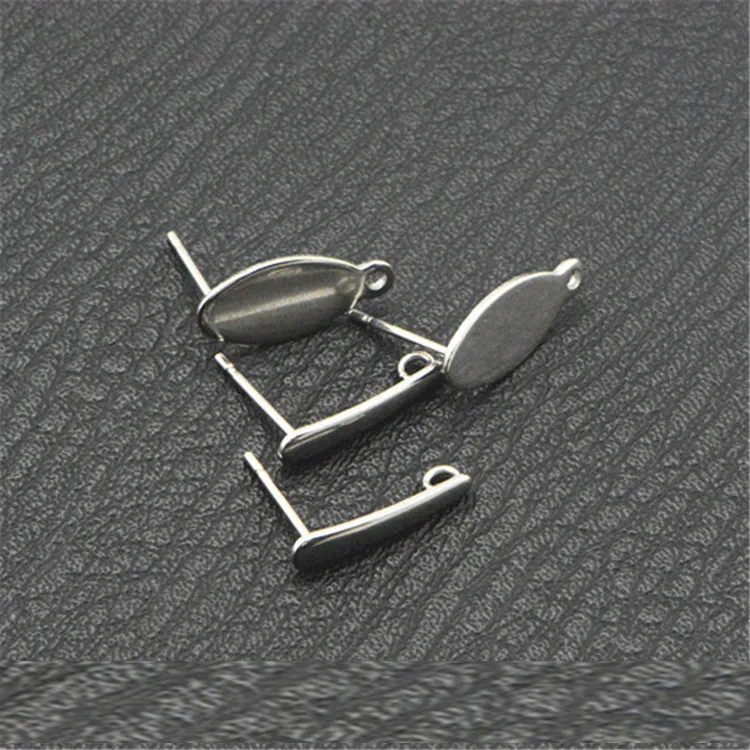 SEA MEW 100 PCS 3*15mm 7*15mm Fashion Metal Stainless Steel Stud Earrings Setting For Women Jewelry Making
SEA MEW 100 PCS 3*15mm 7*15mm Fashion Metal Stainless Steel Stud Earrings Setting For Women Jewelry Making
