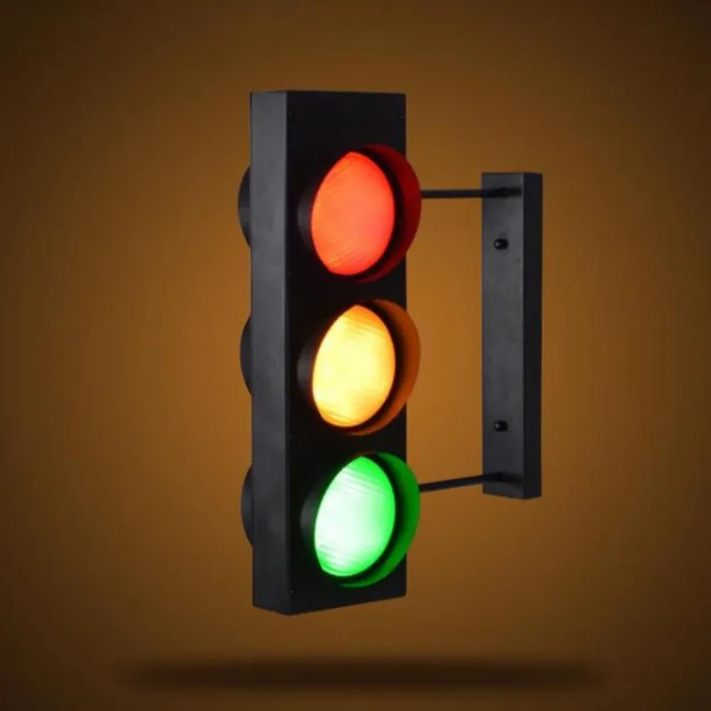 Restoring ancient way LOFT Vintage wall lamp 30W LED The traffic light black iron coffe shop store bar restaurantwarehouse light
Restoring ancient way LOFT Vintage wall lamp 30W LED The traffic light black iron coffe shop store bar restaurantwarehouse light