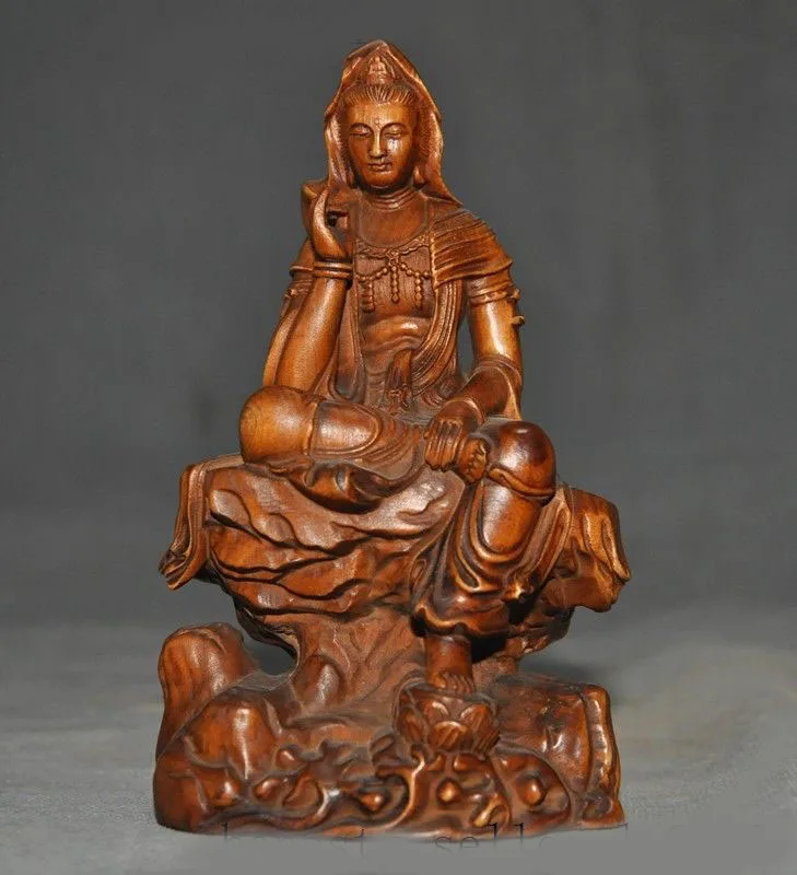 wedding decoration Rare old China Boxwood wood hand carved free Kwan-Yin Guanyin Bodhisattva statue
wedding decoration Rare old China Boxwood wood hand carved free Kwan-Yin Guanyin Bodhisattva statue