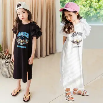 2019 Summer children's dress girls cotton dress elastic kids casual dress brand baby print pattern long dress 4-16Y WS323
2019 Summer children's dress girls cotton dress elastic kids casual dress brand baby print pattern long dress 4-16Y WS323