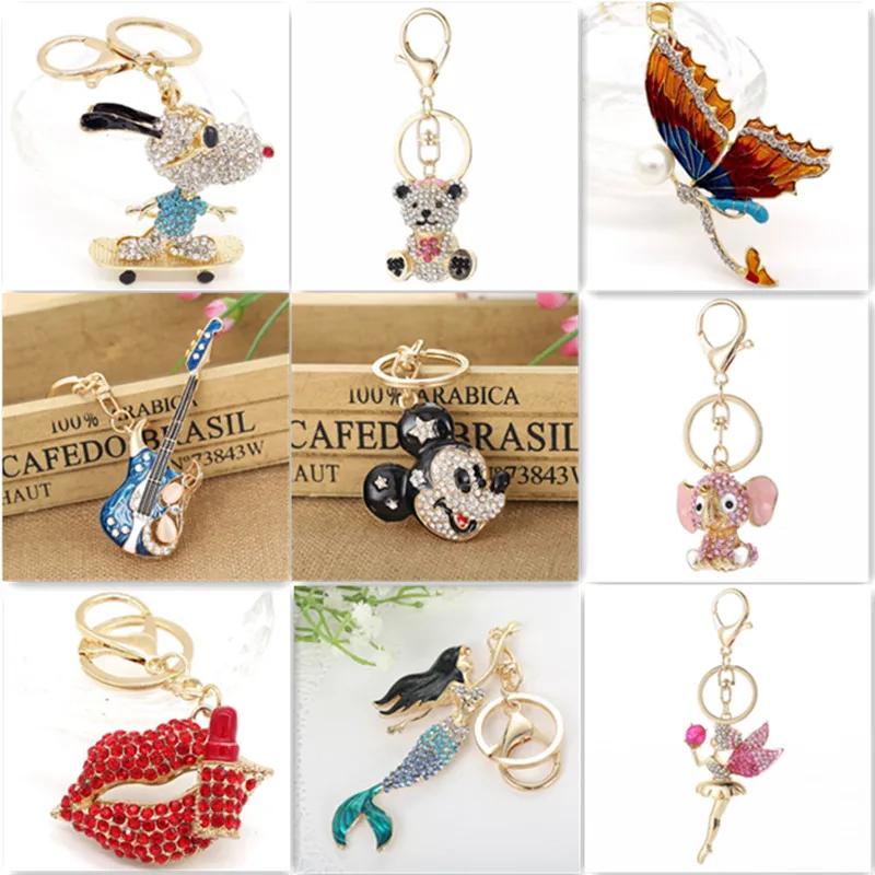 Hot Crystal Rhinestone Keyring Keychain Charm Pendant Bag Purse Car Key Chain G4200
Hot Crystal Rhinestone Keyring Keychain Charm Pendant Bag Purse Car Key Chain G4200