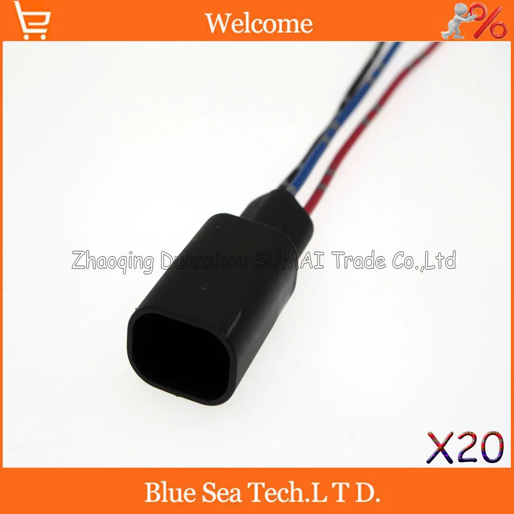 20 PCS TE/AMP 3 Pin/way auto restrictor sensor/Throttl/Taillight plug with cable,auto electrical plug for BMW,Benz
20 PCS TE/AMP 3 Pin/way auto restrictor sensor/Throttl/Taillight plug with cable,auto electrical plug for BMW,Benz