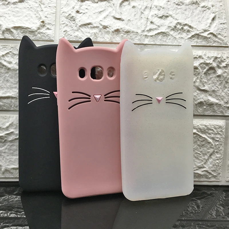 Cute 3D Cartoon Beard Cat Silicone Soft Phone Case For Samsung Galaxy J3 J5 J7 A3 A5 A7 2017 2016 2015 Grand Prime G530 Cover
Cute 3D Cartoon Beard Cat Silicone Soft Phone Case For Samsung Galaxy J3 J5 J7 A3 A5 A7 2017 2016 2015 Grand Prime G530 Cover