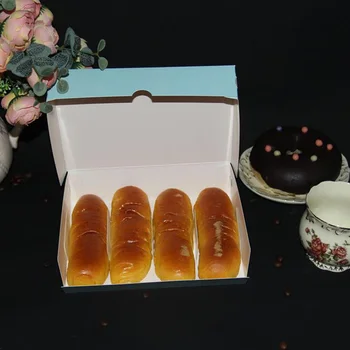 Party Bread Donut Biscuits Cake Box Cardboard Paper Packaging Box for Baking Pastry Wholesale 
Party Bread Donut Biscuits Cake Box Cardboard Paper Packaging Box for Baking Pastry Wholesale