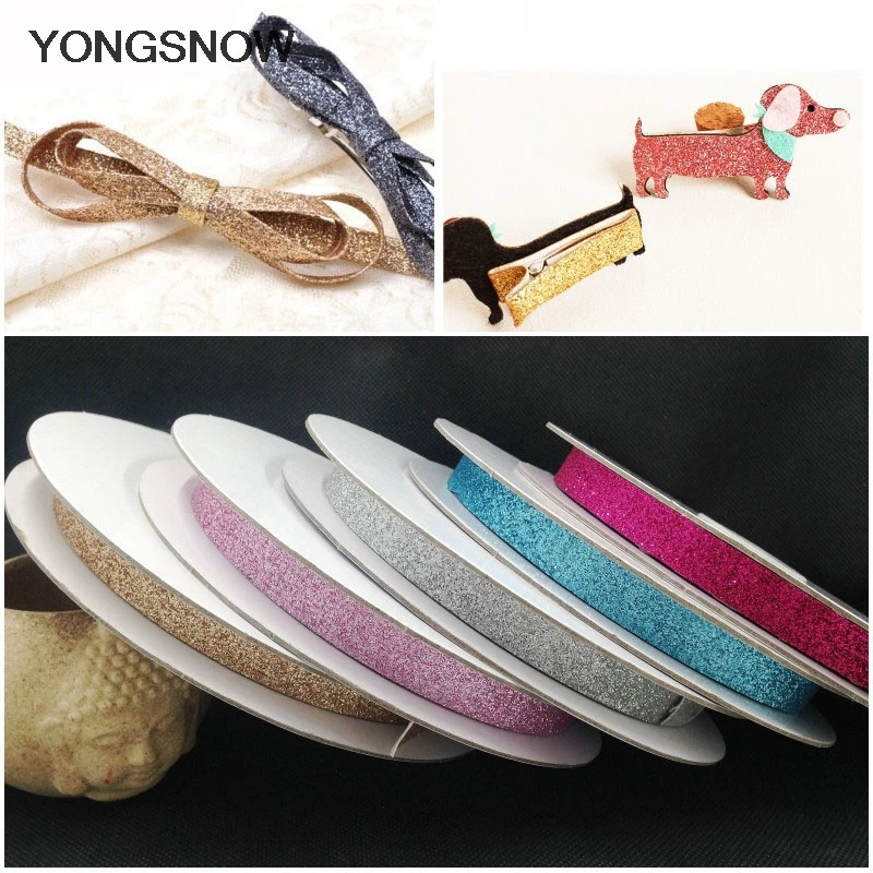 20m/lot 1cm Glitter Ribbon PU Lace Trim DIY Handmade Hair Accessories Wedding Decoration Christmas Gift Wrapping Craft Supplies
20m/lot 1cm Glitter Ribbon PU Lace Trim DIY Handmade Hair Accessories Wedding Decoration Christmas Gift Wrapping Craft Supplies