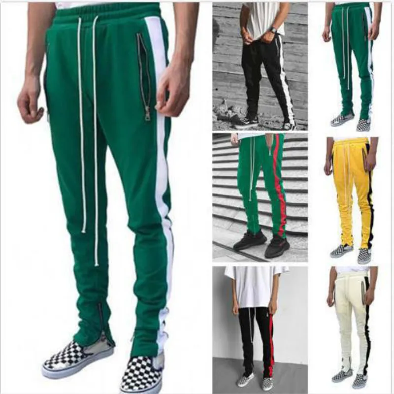 5 Colors Men's Casual Pants Stylish Zipper Decor Hip Hop Pants Men Summer Fashion Pants Elastic Trousers
5 Colors Men's Casual Pants Stylish Zipper Decor Hip Hop Pants Men Summer Fashion Pants Elastic Trousers
