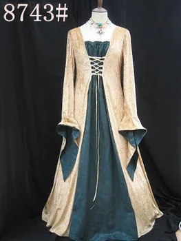 Princess Dress adult High quality Lady Hofadel Renaissance Medieval Game of Thrones Costume Cosplay Dress Gown free shipping
Princess Dress adult High quality Lady Hofadel Renaissance Medieval Game of Thrones Costume Cosplay Dress Gown free shipping