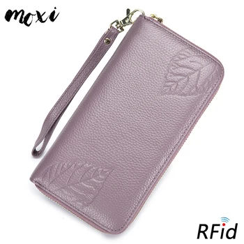 Moxi Female Wallet Genuine Leather Women Purse Large Capacity Ladies Money Bag Natural Leather Brand Women Card Holder New
Moxi Female Wallet Genuine Leather Women Purse Large Capacity Ladies Money Bag Natural Leather Brand Women Card Holder New
