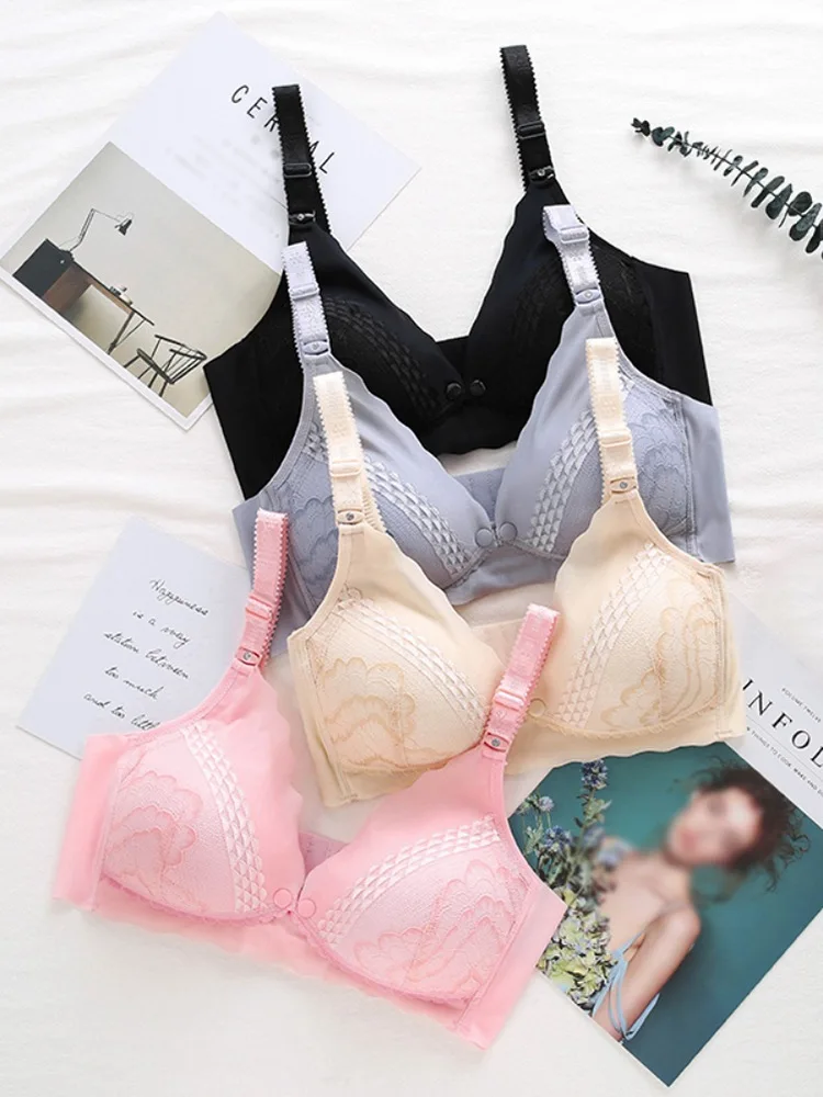 2019 Adjustable Shoulder Strap Front Opening Buckle Venting Hole Without Binding Comfortable Cotton Solid Lace Stitching Bra
2019 Adjustable Shoulder Strap Front Opening Buckle Venting Hole Without Binding Comfortable Cotton Solid Lace Stitching Bra