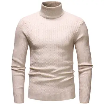 Winter High Neck Thick Warm Sweater Men Turtleneck Brand Mens Sweaters Slim Fit Pullover Men Knitwear Male Double Collar
Winter High Neck Thick Warm Sweater Men Turtleneck Brand Mens Sweaters Slim Fit Pullover Men Knitwear Male Double Collar