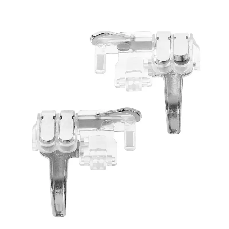 1 Pair Mobile Gamepad Trigger Game Fire Button Handle L1 R1 Shooter Joystick Controller Extension Head AIM Shoot Adjustable Buck
1 Pair Mobile Gamepad Trigger Game Fire Button Handle L1 R1 Shooter Joystick Controller Extension Head AIM Shoot Adjustable Buck