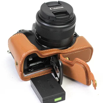 Black/Brown/Coffee PU Genuine Leather Half Camera Bag Case Cover For Canon EOS M5 With Storage Bag Bottom Opening Case
Black/Brown/Coffee PU Genuine Leather Half Camera Bag Case Cover For Canon EOS M5 With Storage Bag Bottom Opening Case