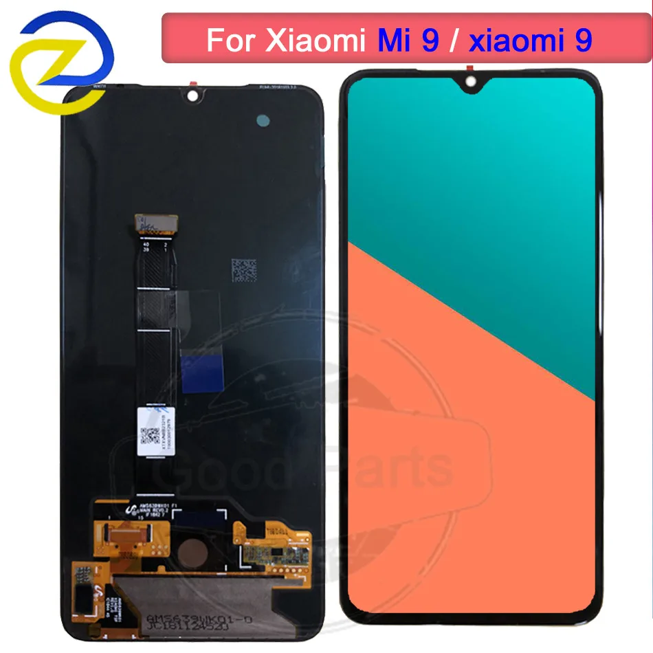 AMOLED For Xiaomi Mi 9 Mi9 LCD Display Touch Screen Digitizer Xiaomi 9 Display Assembly Smart Phone Cell Phone Replacement
AMOLED For Xiaomi Mi 9 Mi9 LCD Display Touch Screen Digitizer Xiaomi 9 Display Assembly Smart Phone Cell Phone Replacement