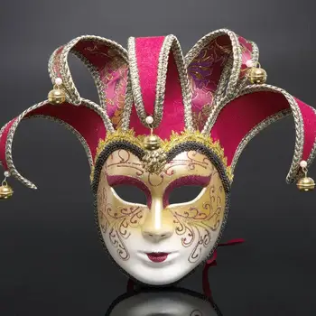 Venetian Mask Cosplay Halloween Festival Pvc Party Mask Masquerade Unique Full Face Dance Costume Mask For Men Women For Gift
Venetian Mask Cosplay Halloween Festival Pvc Party Mask Masquerade Unique Full Face Dance Costume Mask For Men Women For Gift