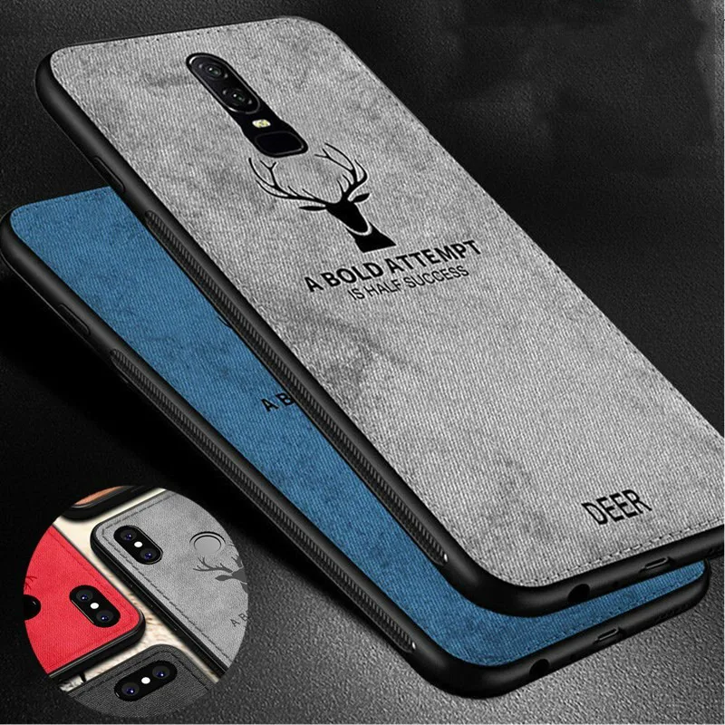 Fabric Cover For OnePlus 6T 5T 6 5 7 Soft Back Case Full Protective Christmas Deer Gift TPU Cover For one plus 7 pro Cases Coque
Fabric Cover For OnePlus 6T 5T 6 5 7 Soft Back Case Full Protective Christmas Deer Gift TPU Cover For one plus 7 pro Cases Coque