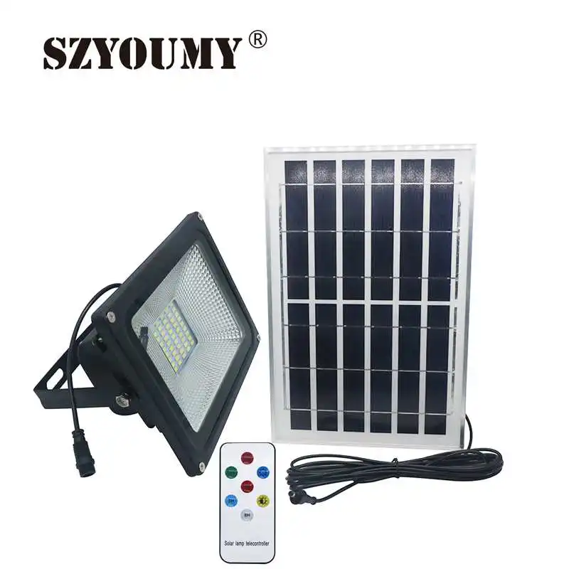 SZYOUMY NEW Solar Remote Flood Light 10W 20W 30W 50W Led Floodlight 3.7V Outdoor Street Garden Solar Light 5PCS/Lot
SZYOUMY NEW Solar Remote Flood Light 10W 20W 30W 50W Led Floodlight 3.7V Outdoor Street Garden Solar Light 5PCS/Lot