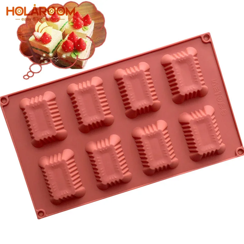 Holaroom 8 Cavity Square Cake Mold Silicone Soap Candle Molds Baking Chocolate Mold Kitchen Baking Cake Tools
Holaroom 8 Cavity Square Cake Mold Silicone Soap Candle Molds Baking Chocolate Mold Kitchen Baking Cake Tools