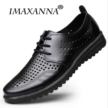 Imaxanna Genuine Leather Men Casual Shoes Summer Breathable Soft Driving Men'S Handmade Chaussure Homme Net Surface Loafers
Imaxanna Genuine Leather Men Casual Shoes Summer Breathable Soft Driving Men'S Handmade Chaussure Homme Net Surface Loafers